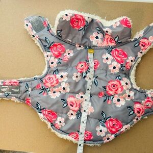 XS Sherpa lines coat for tiny dogs